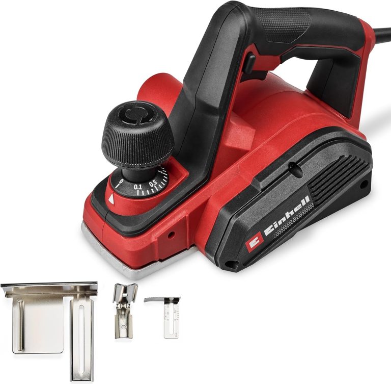 Einhell Rabot électrique TC-PL 800 (800 W, largeur 82 mm, profondeur de coupe 2 mm)